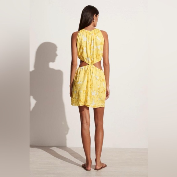 Faithfull the Brand Enditha Cutout Mini Dress, Willa Floral Print, Size 2 NWT - Picture 6 of 15